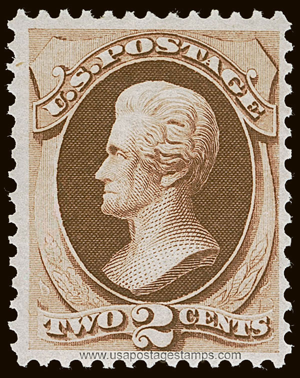 US 1870 Andrew Jackson (1767-1845) 2c. Scott. 146