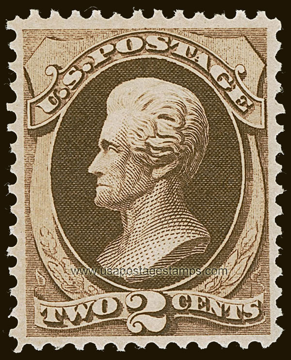 US 1873 Andrew Jackson (1767-1845) 2c. Scott. 157