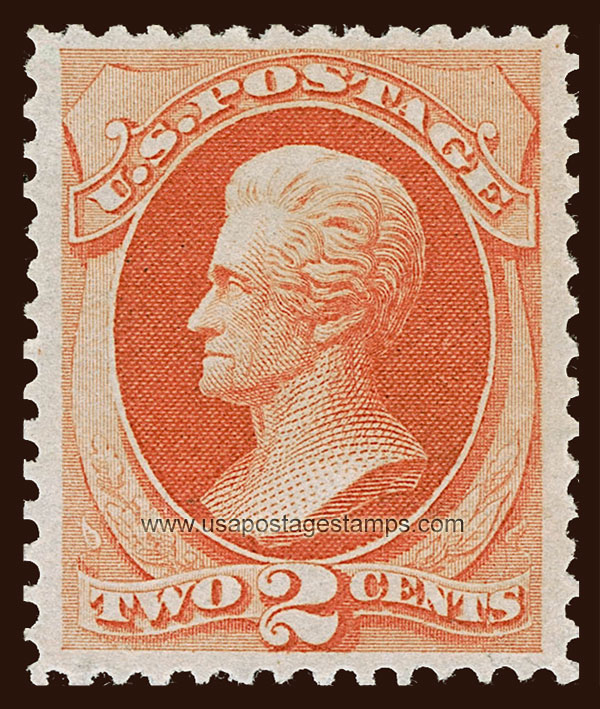 US 1875 Andrew Jackson (1767-1845) 2c. Scott. 178