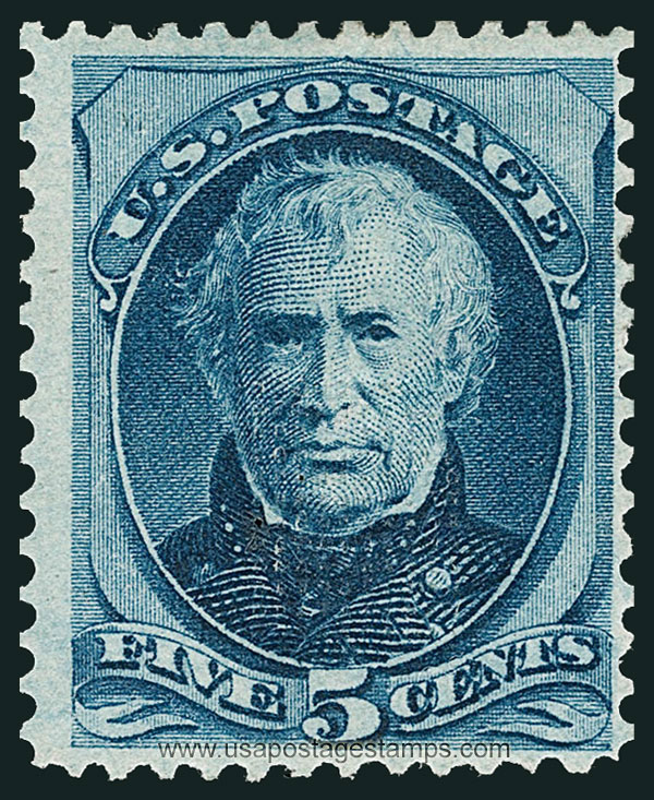 US 1875 Zachary Taylor (1784-1850) 5c. Scott. 179c