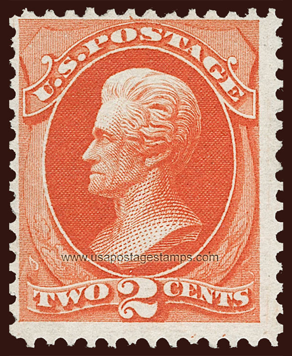 US 1875 Andrew Jackson (1767-1845) 2c. Scott. 180