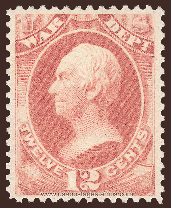 US 1879 Henry Clay (1777-1852) 12c. Official Scott. O119