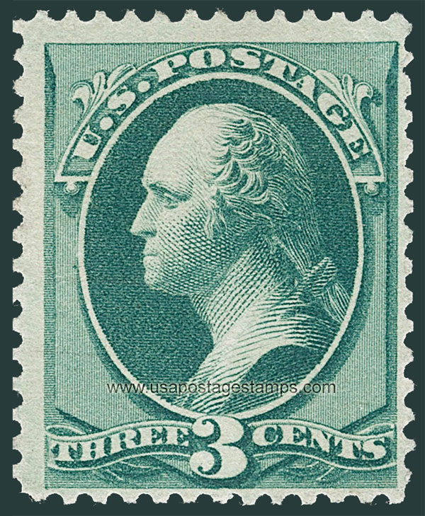 US 1880 George Washington (1732-1799) 3c. Scott. 194