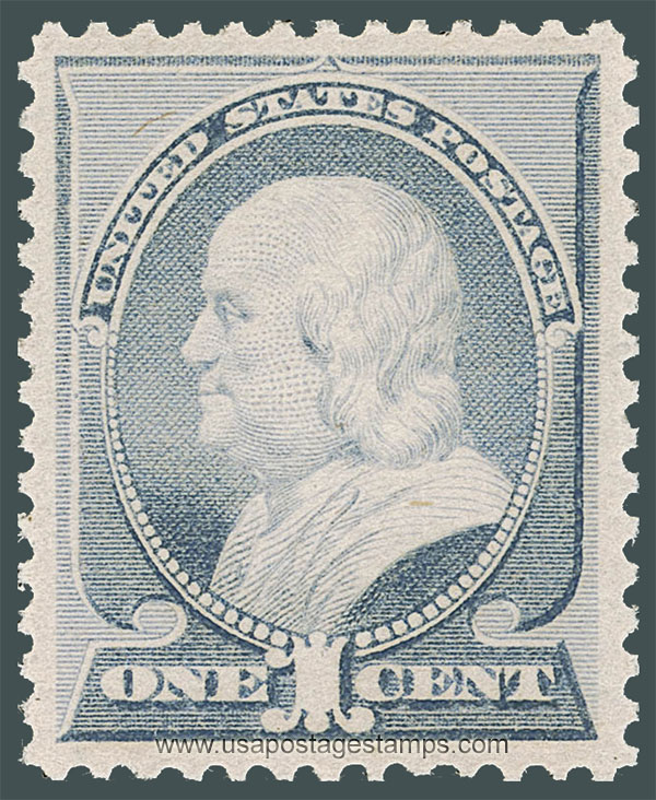 US 1887 Benjamin Franklin (1706-1790) 1c. Scott. 212