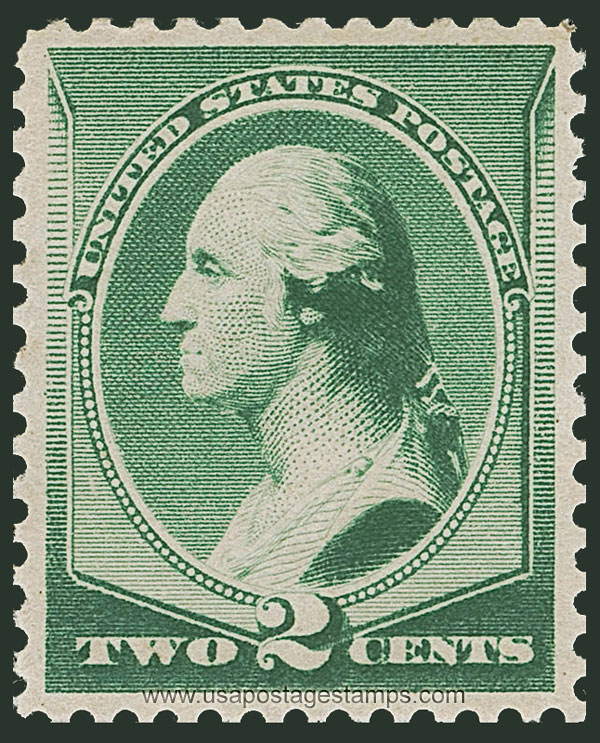US 1887 George Washington (1732-1799) 2c. Scott. 213