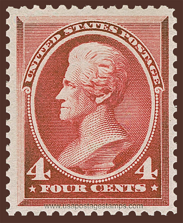 US 1888 Andrew Jackson (1767-1845) 4c. Scott. 215