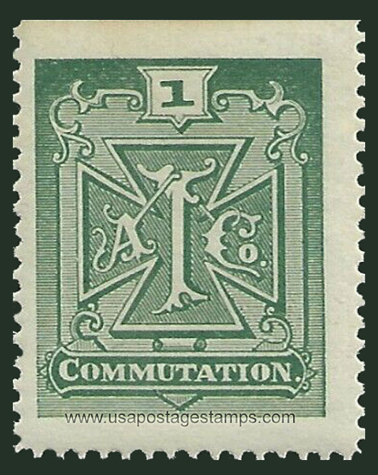 US 1888 Atlantic Telegraph Company 1c. Scott. 2T1