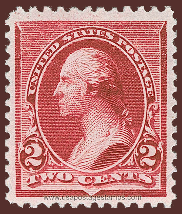 US 1890 George Washington (1732-1799) 2c. Scott. 220a