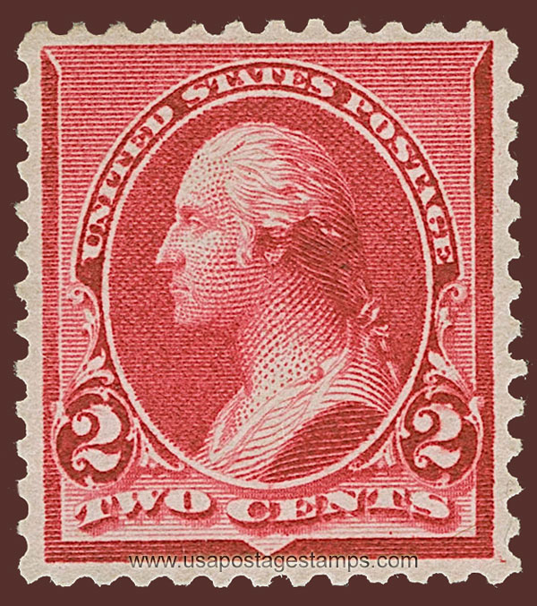 US 1890 George Washington (1732-1799) 2c. Scott. 220c
