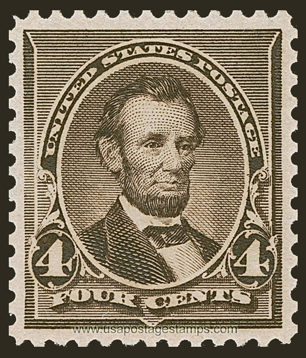 US 1879 Abraham Lincoln (1809-1865) 4c. Scott. 222