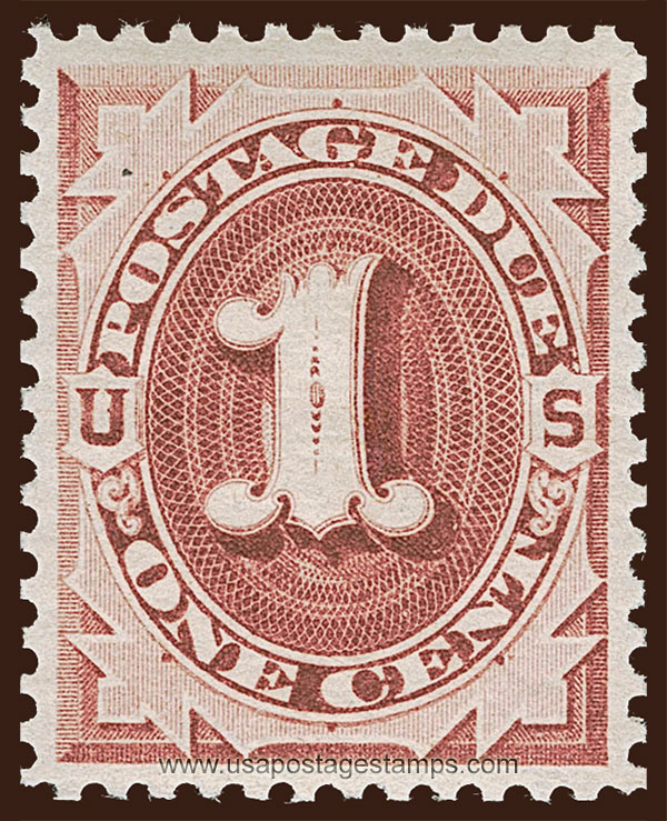 US 1891 Postage Due Stamp 1c. Scott. J22