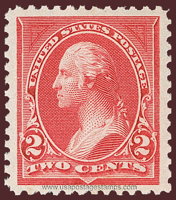US 1894 George Washington (1732-1799) 2c. Scott. 250