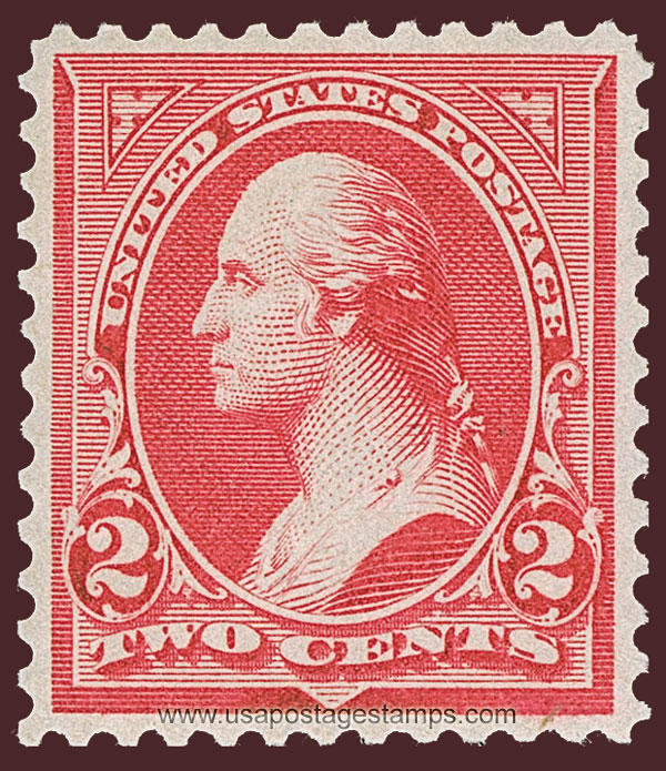 US 1895 George Washington (1732-1799) 2c. Scott. 252