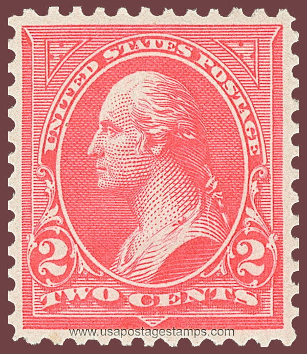 US 1897 George Washington (1732-1799) 2c. Scott. 279Bg