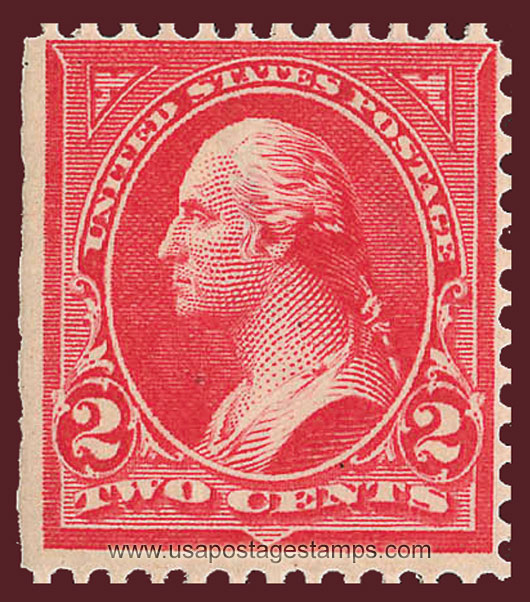 US 1898 George Washington (1732-1799) 2c. Scott. 279Be