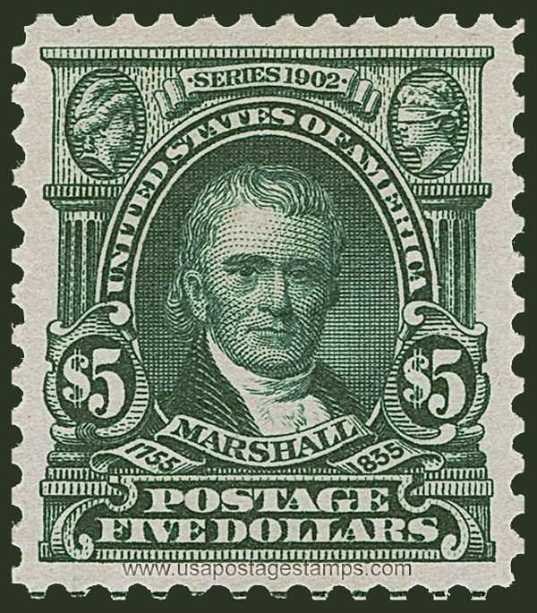US 1903 John Marshall (1755-1835) $5 Scott. 313