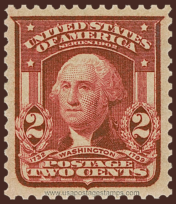 US 1903 George Washington (1732-1799) 2c. Scott. 319F