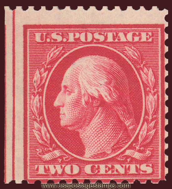 US 1908 George Washington (1732-1799) 2c. Michel 163Dlx