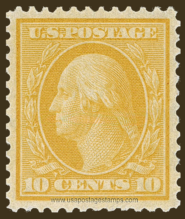 US 1909 George Washington (1732-1799) 10c. Scott. 338