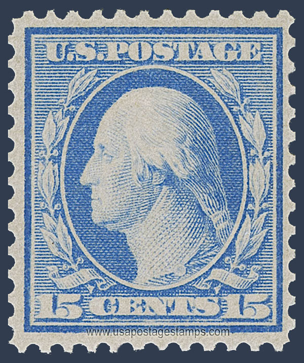 US 1909 George Washington (1732-1799) 15c. Scott. 366
