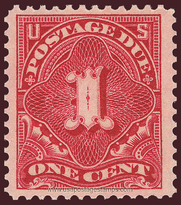 US 1910 Postage Due Stamp 1c. Scott. J45a