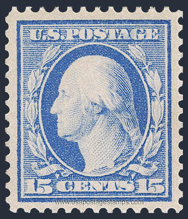 US 1911 George Washington (1732-1799) 15c. Scott. 382