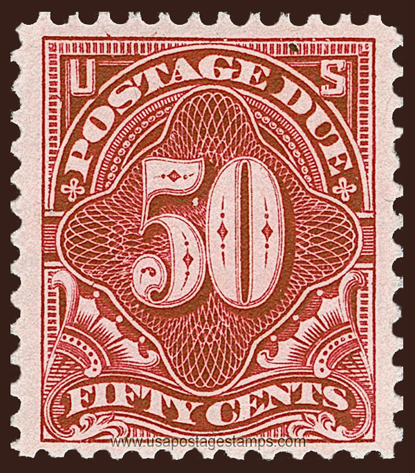 US 1912 Postage Due Stamp 50c. Scott. J50