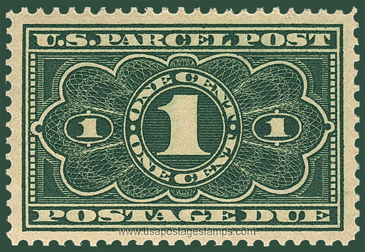 US 1912 Parcel Post Postage Due 1c. Scott. JQ1