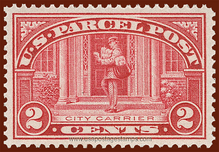 US 1913 Parcel Post 'City Carrier' 2c. Scott. Q2