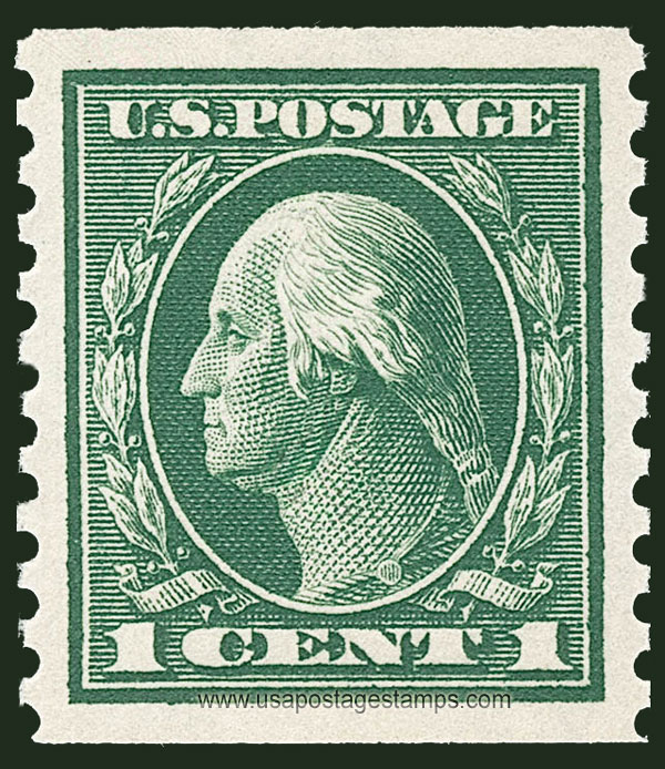 US 1914 George Washington (1732-1799) Coil 1c. Scott. 443