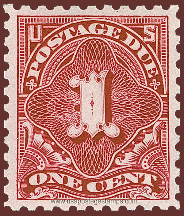 US 1914 Postage Due Stamp 1c. Scott. J52