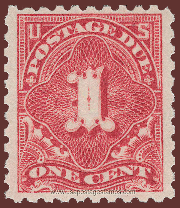 US 1914 Postage Due Stamp 1c. Scott. J52a