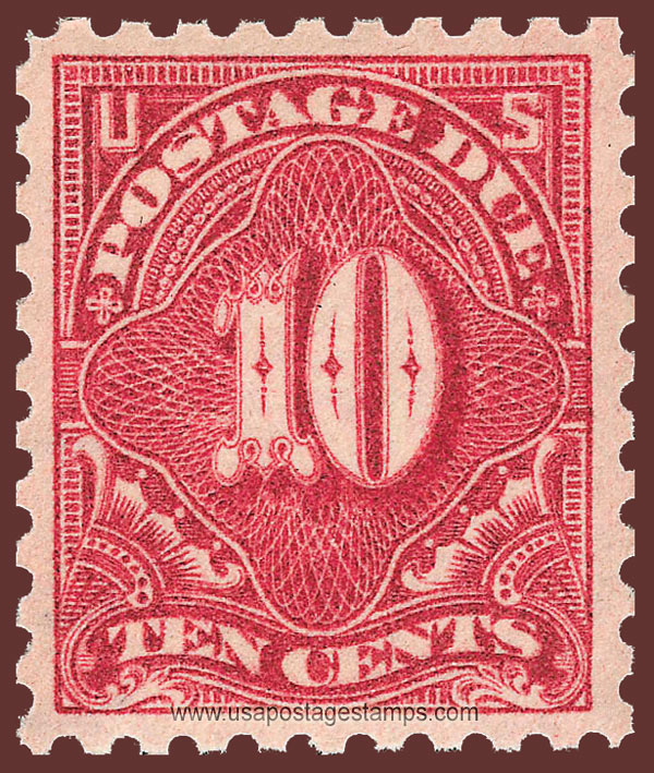 US 1914 Postage Due Stamp 10c. Scott. J56a