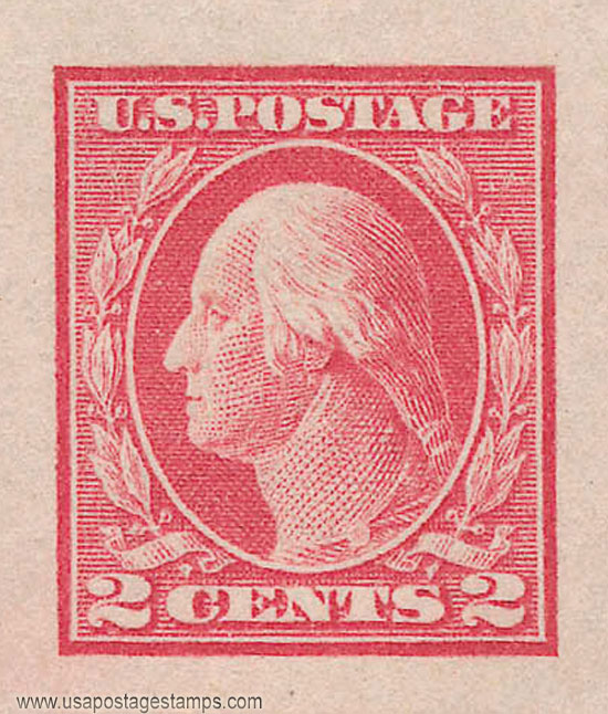 US 1916 George Washington (1732-1799) Imperf. 2c. Scott. 482
