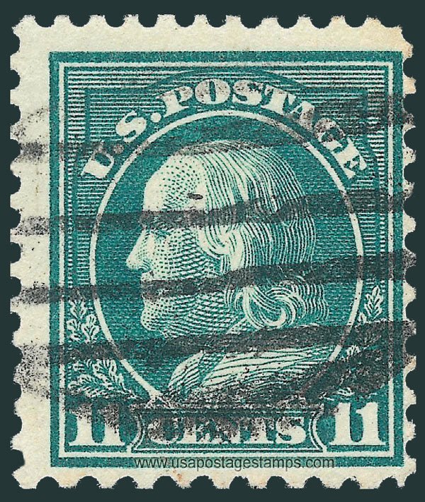 US 1917 Benjamin Franklin (1706-1790) 11c. Michel 233T