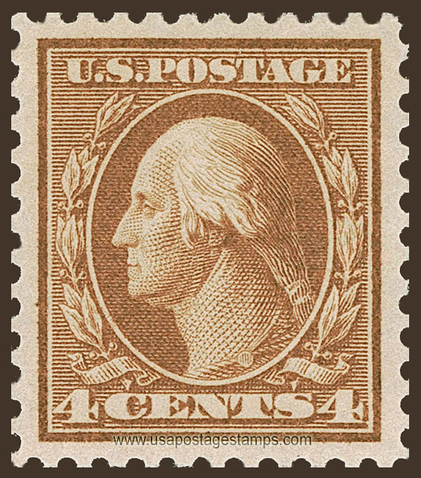 US 1917 George Washington (1732-1799) 4c. Scott. 503