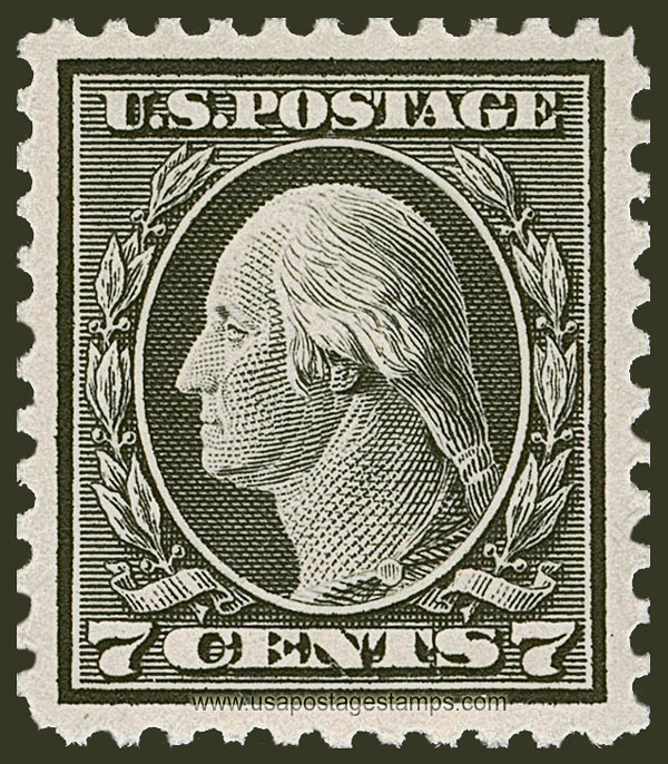 US 1917 George Washington (1732-1799) 7c. Scott. 507