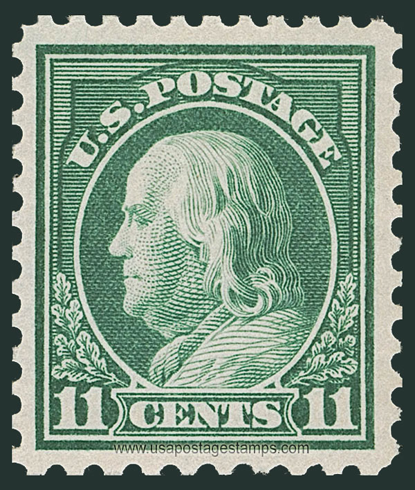 US 1917 Benjamin Franklin (1706-1790) 11c. Scott. 511a