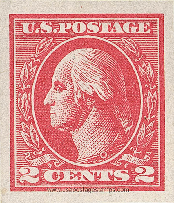 US 1920 George Washington (1732-1799) Imperf. 2c. Scott. 534B