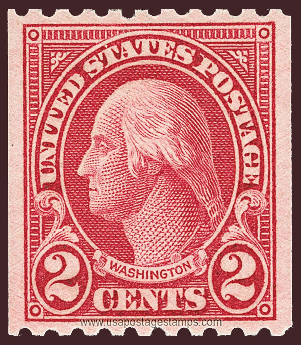 US 1923 George Washington (1732-1799) Coil 2c. Scott. 606