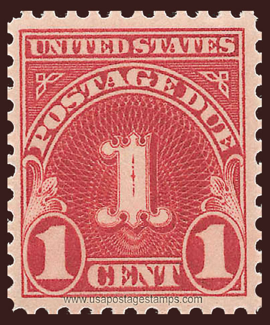 US 1930 Postage Due Stamp 1c. Scott. J70