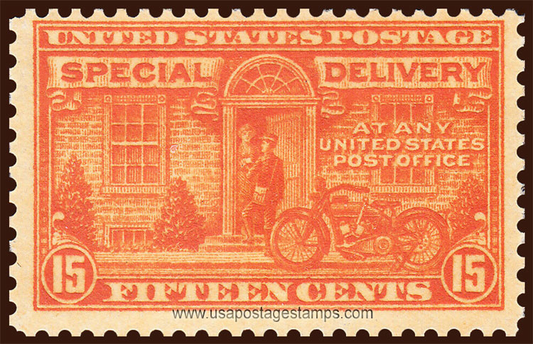 US 1931 Special Postal Delivery - Motorcycle 15c. Scott. E16
