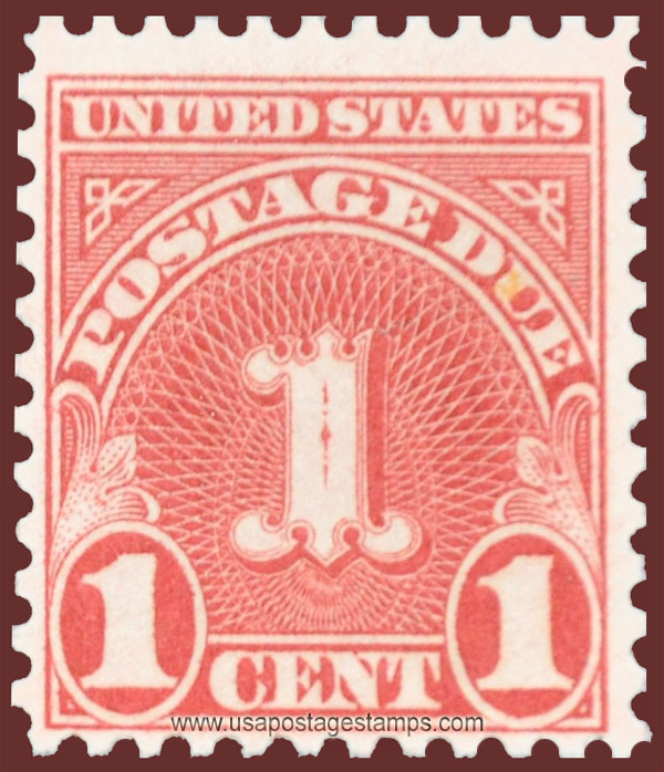 US 1931 Postage Due Stamp 1c. Scott. J80