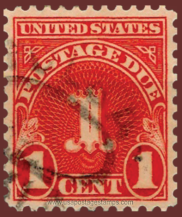 US 1931 Postage Due Stamp 1c. Scott. J80a