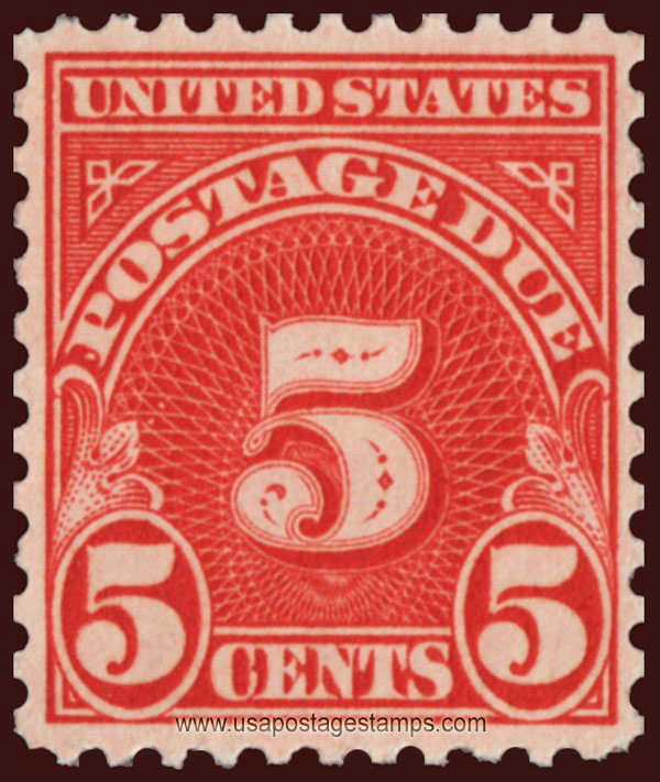 US 1931 Postage Due Stamp 5c. Scott. J83a