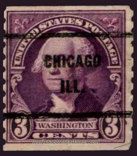 US 1932 George Washington (1732-1799) Coil 3c. Michel PR350C