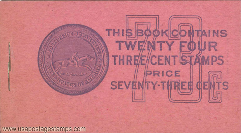 US 1932 George Washington ; Booklet Scott. 720b