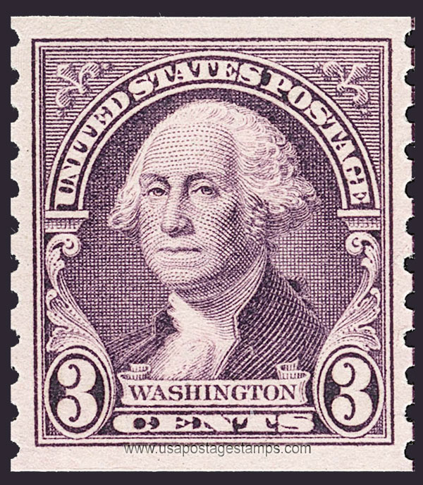 US 1932 George Washington (1732-1799) Coil 3c. Scott. 721