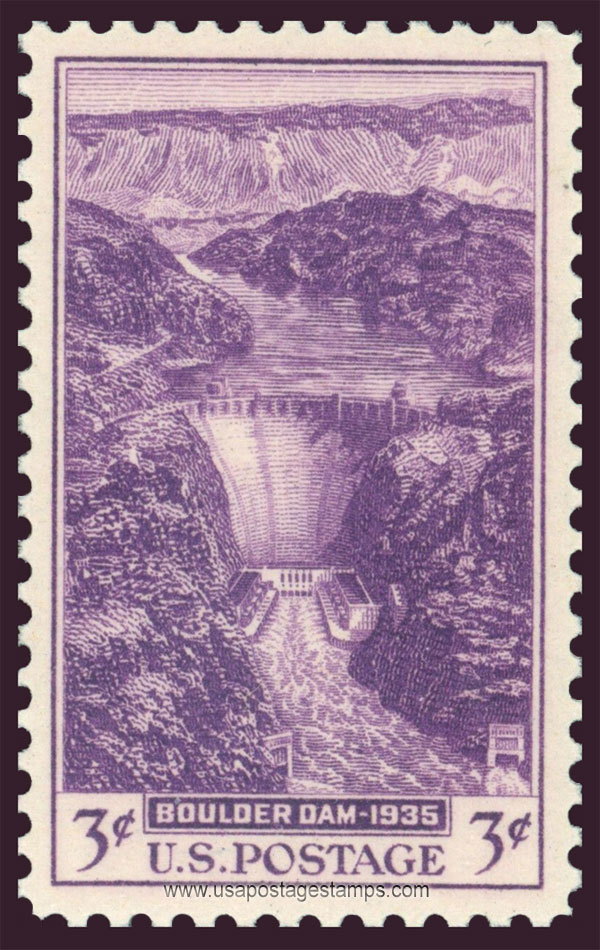 US 1935 Boulder Dam (Hoover Dam) 3c. Scott. 774