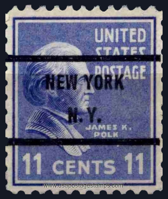 US 1938 James Knox Polk (1795-1849) 11c. Michel PR423A